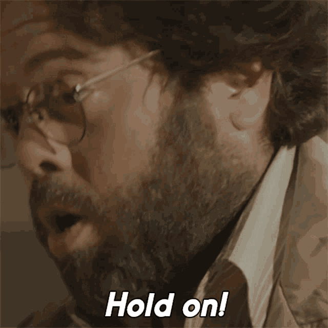 Hold On Francis Ford Coppola GIF - Hold On Francis Ford Coppola Dan Fogler GIFs