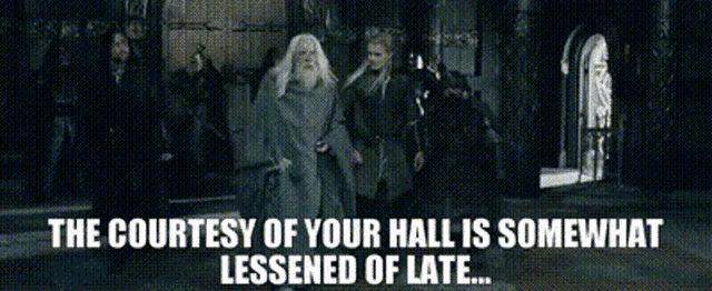 Courtesy Of Your Hall GIF - Courtesy Of Your Hall Has Lessened GIFs
