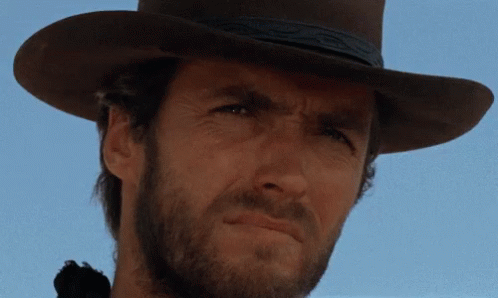 Cowboy Clint Eastwood GIF - Cowboy Clint Eastwood Stare GIFs