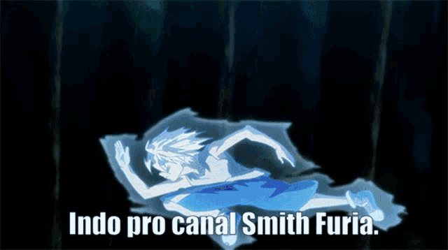 a picture of a person with the words indo pro canal smith furia on the bottom