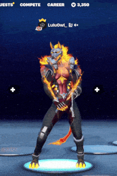 a screenshot of a video game shows a character named luluowl