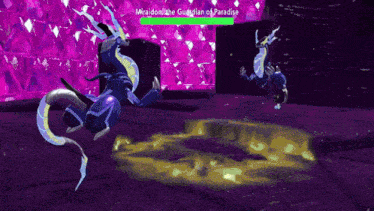 miraidon the guardian of paradise is the name of the game