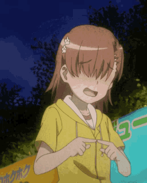 Mikoto Misak Railgun GIF