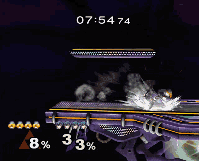 a screenshot of a video game with a time of 07:45