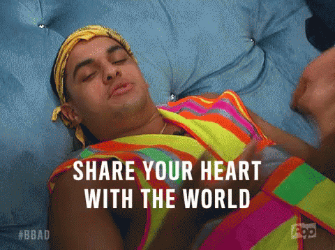 Open GIF - Big Brother After Dark Share Your Heart With The World Open GIFs