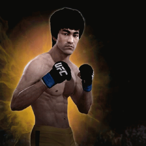 Bruce Lee Pose GIF - Bruce Lee Pose Ready To Fight GIFs