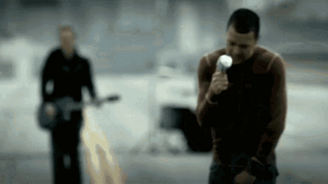 Singing 3doors Down GIF - Singing 3doors Down Its Not My Time Song GIFs