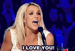 Loveyou Iloveyou GIF - Loveyou Iloveyou Britney GIFs