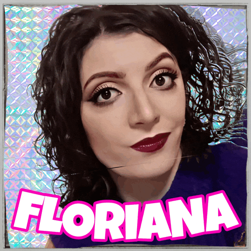 a picture of a woman with the name floriana