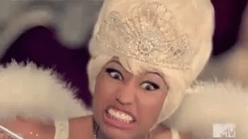 Nicki Minaj Angry GIF - Nicki Minaj Angry Grin GIFs