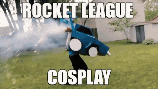 Rocket League Cosplay GIF - Rocket League Cosplay Sunlesskhan GIFs