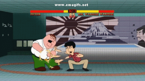 Family Guy Ko GIF - Family Guy Ko Peter Griffin GIFs