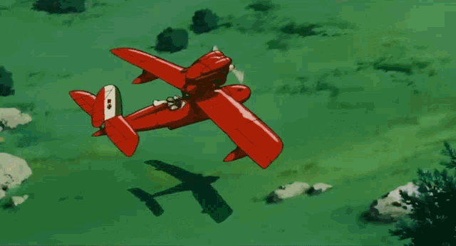 Porco Rosso Plane GIF - Porco Rosso Plane Flying GIFs