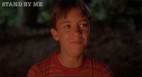 Chuckle Gordie Lachance GIF - Chuckle Gordie Lachance Stand By Me GIFs