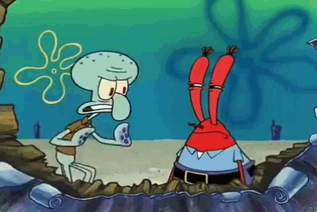 Mr Crab 11times GIF - Mr Crab 11times Eleven Times As A Matter Of Fact GIFs