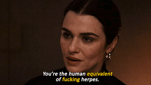 Human Equivalent Of Fucking Herpes Beverly Mantle GIF - Human Equivalent Of Fucking Herpes Herpes Beverly Mantle GIFs