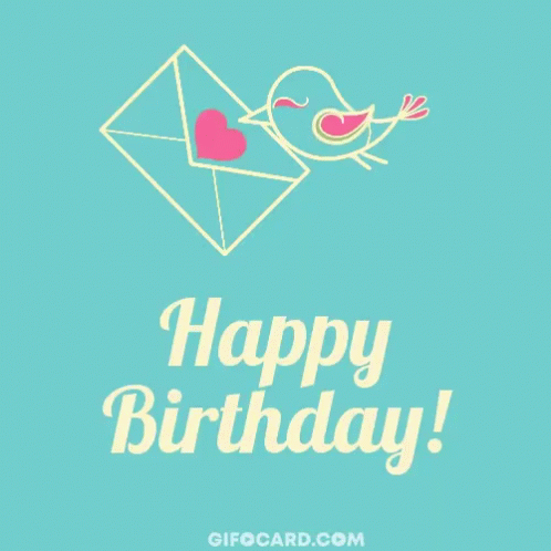 Happy Birthday Birthday Card GIF - Happy Birthday Birthday Card Birthday Gif GIFs