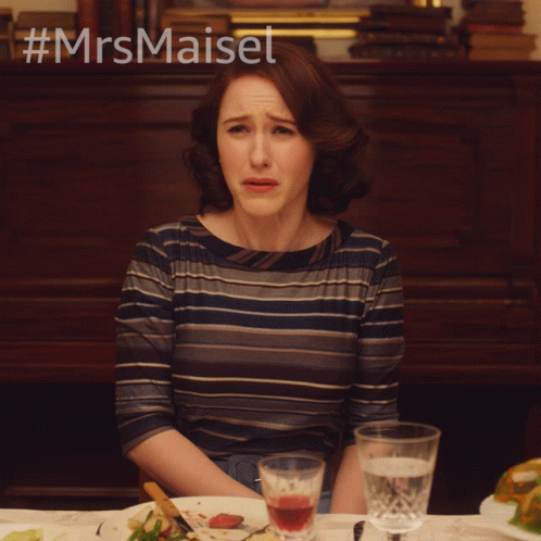 Disgusted Miriam Maisel GIF - Disgusted Miriam Maisel Rachel Brosnahan GIFs