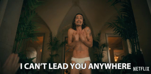 I Cant Lead You Anywhere Klaus Hargreeves GIF - I Cant Lead You Anywhere Klaus Hargreeves Robert Sheehan GIFs