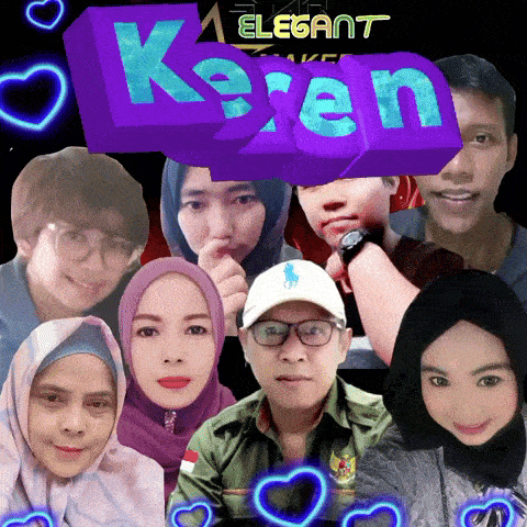 a group of people are posing for a picture with the word keren behind them