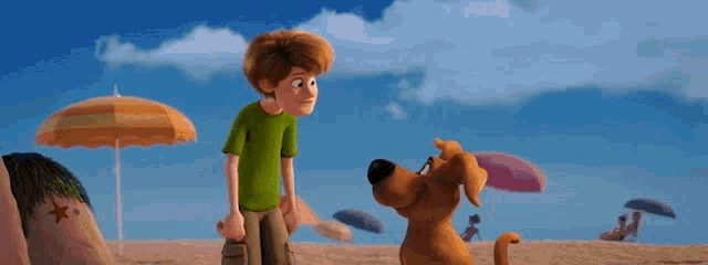 Fist Bump Shaggy GIF