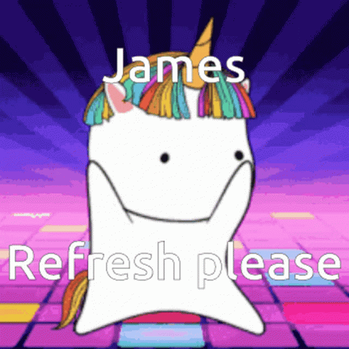 James Refresh Refresh James GIF