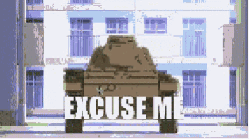 Girls Und Panzer Backing Up GIF