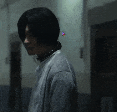 a person with a collar around their neck and a arrow pointing to the number 3