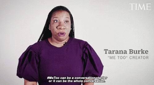 Tarana Burke Me Too GIF - Tarana Burke Me Too Interview GIFs