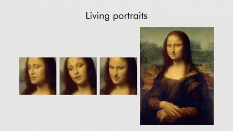 Mona Lisa Leonardo Da Vinci GIF - Mona Lisa Leonardo Da Vinci Living Portraits GIFs