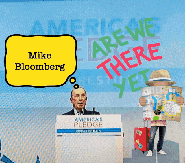 Mike Bloomberg For President GIF - Mike Bloomberg For President Map GIFs