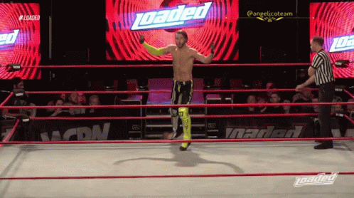 Angelico Dive GIF - Angelico Dive Wrestling GIFs