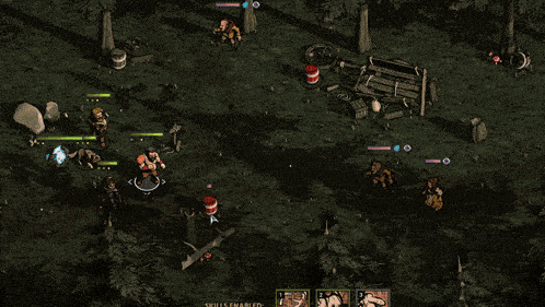 a video game screen shows a yellow explosion with the number 6 in the corner