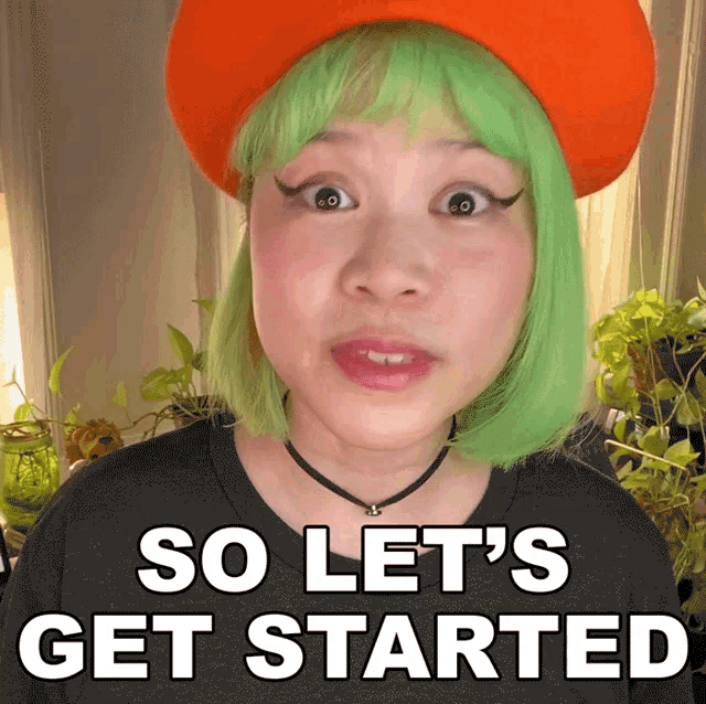 So Lets Get Started Goldie Chan GIF - So Lets Get Started Goldie Chan Lets Dig In GIFs