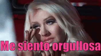 Christina Aguilera Llorando En La Voz GIF - Christina Aguilera Orgullosa Estoy Orgulloso De Ti GIFs