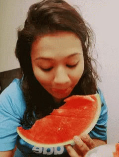 Watermelon Delicious GIF - Watermelon Delicious Selfie GIFs