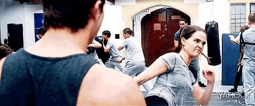 Zoey Deutch Kick GIF