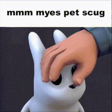 Mmm Myes Pet Scug Pet Slugcat GIF - Mmm Myes Pet Scug Pet Scug Pet Slugcat GIFs