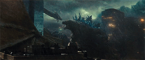 Godzilla Battle GIF - Godzilla Battle Fight GIFs