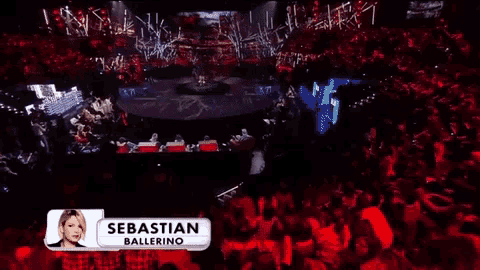 a naked woman is in a cage with the name sebastian ballerina on the bottom