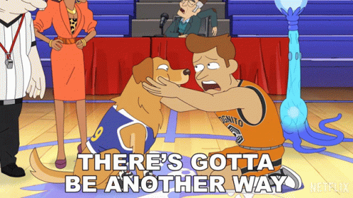 Theres Gotta Be Another Way Brett Hand GIF - Theres Gotta Be Another Way Brett Hand Inside Job GIFs