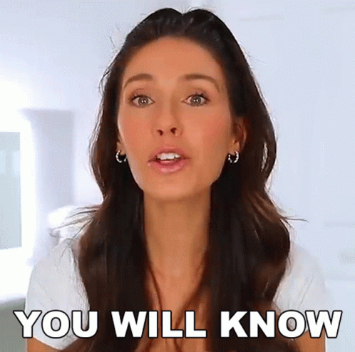 You Will Know Shea Whitney GIF - You Will Know Shea Whitney You Will Realize GIFs