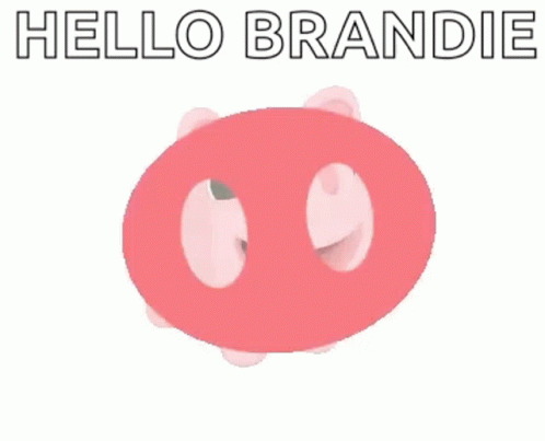 Hello Brandie Nose Mark GIF - Hello Brandie Nose Mark Pig GIFs