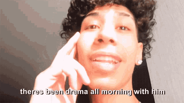 Theres Been Drama All Morning With Him Eli GIF
