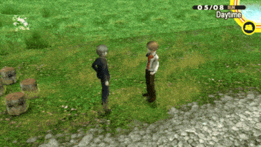 a screenshot of a video game shows a character named yosuke