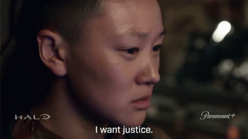 I Want Justice Kwan Ha GIF - I Want Justice Kwan Ha Halo GIFs