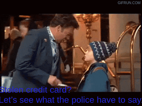Stolen Credit Card Home Alone 2 GIF - Stolen Credit Card Home Alone 2 Mr Hector GIFs