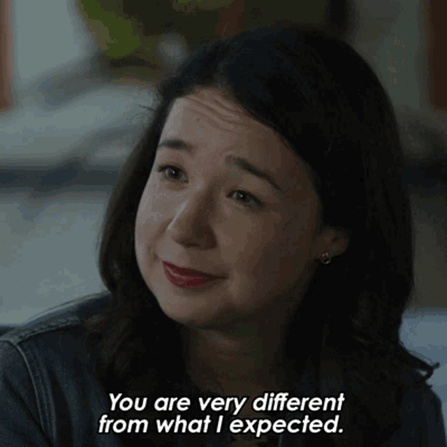 You Are Very Different From What I Expected Marissa Gold GIF - You Are Very Different From What I Expected Marissa Gold The Good Fight GIFs