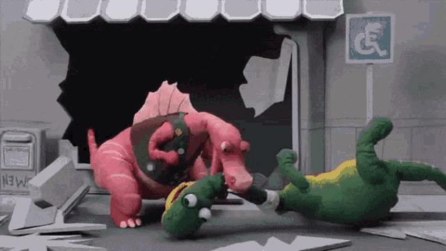 Dinosaur Office Dinosaur GIF