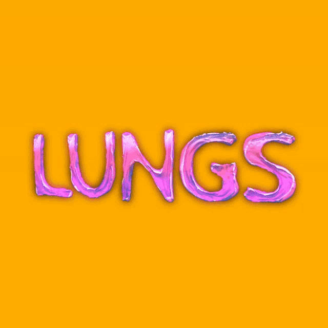 a poster that says we need our lungs more than ever on it